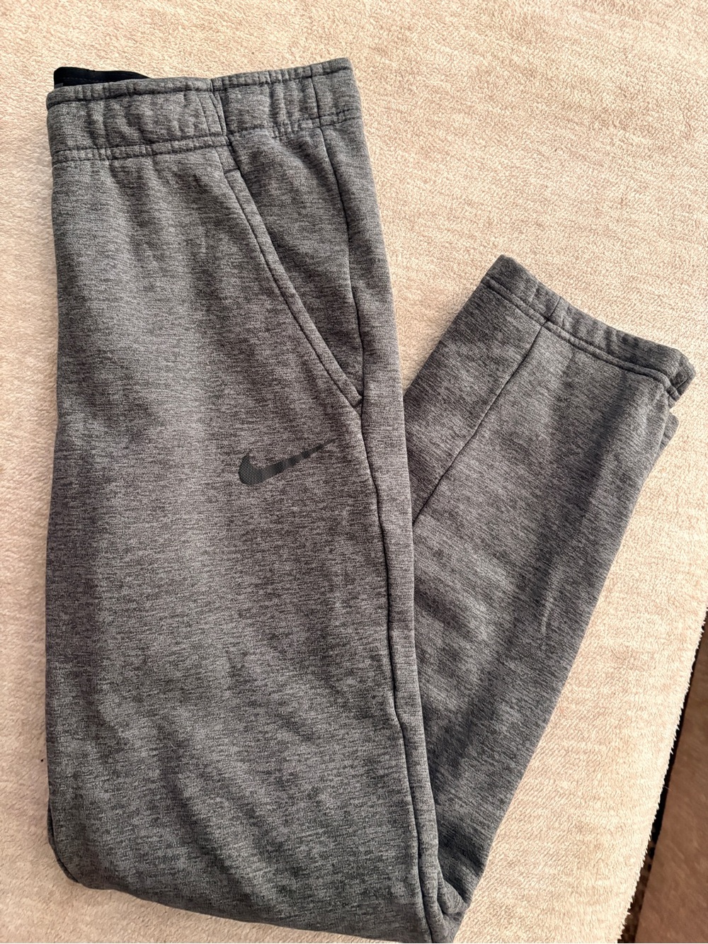 Nike Kids Dark Gray Heather Jogger Sweatpants